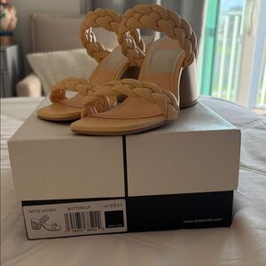 Dolce Vita Buttercup Braided Heels